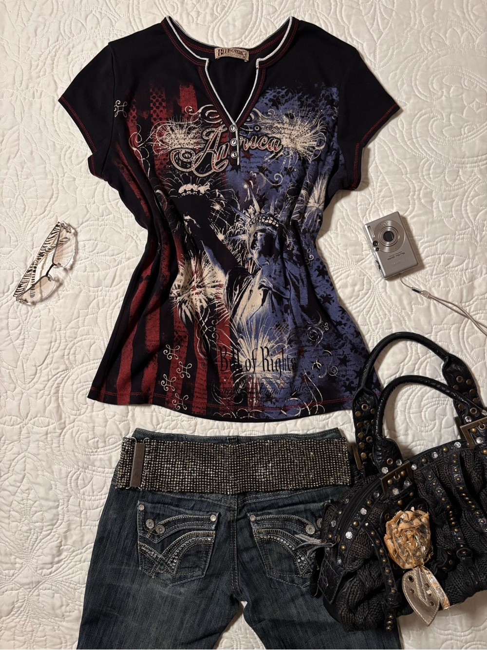 American Vintage Graphic Short Sleeve Tee
